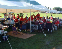 During the day Photo taken during the 2004 reunion