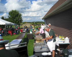 Dinner Time Photo taken during the 2008 reunion