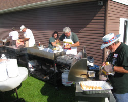 Dinner Time Photo taken during the 2008 reunion