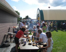 Dinner Time Photo taken during the 2008 reunion